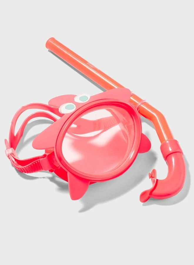SUNNY LIFE Kids Snorkel Set Small Melody The Mermaid Pink