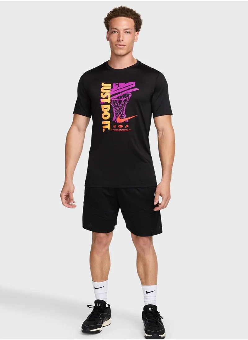 نايكي Dri-Fit Logo T-Shirt