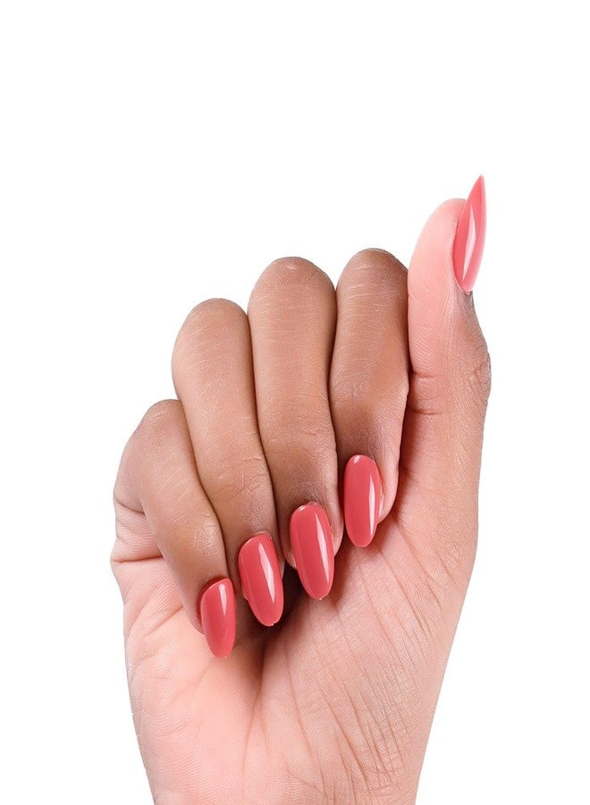 NAILWIND 24 Natural French Short False Nails Acrylic Full Cover Nails,Natural Fake Nails Delicate & Comfortable for Women and Girls (N07, 24 Count -Pack of 1) - Image 4