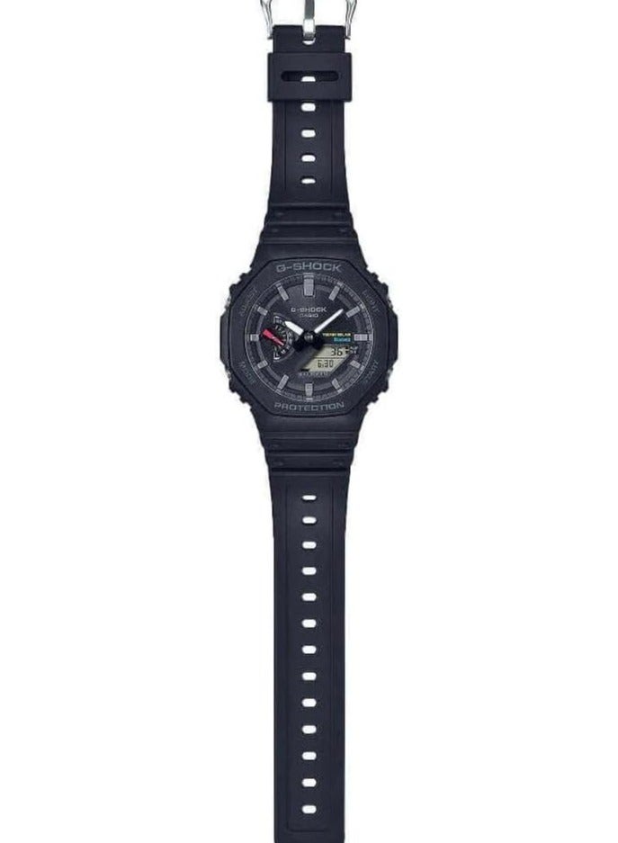 كاسيو ساعة كاسيو جي-شوك - GA-B2100-1ADR مينا سوداء، سوار أسود - Image 3