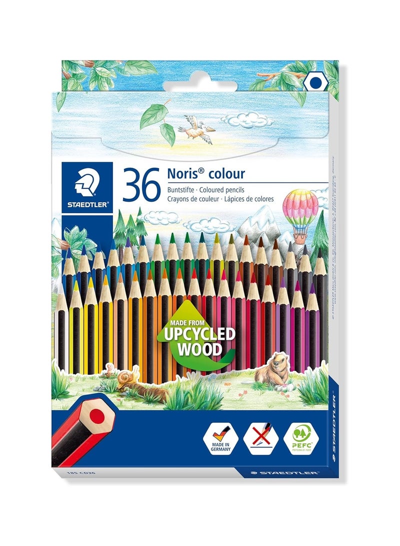 STAEDTLER 36-Piece Noris Colouring Pencils Multicolour - Image 1