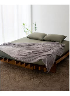 More cottons Fleece Jacquard Blanket 200x240  - Image 1