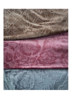 More cottons Fleece Jacquard Blanket 200x240  - Image 2