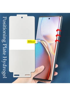 STAUD 2 Pack Motorola Edge 40 Neo Hydrogel Screen Protector,Friendly Flexible Film 【Fingerprint Reader,Easy to install】 Bubble-Free Protection Phone Accessories,High Definition Scratch Resistant  - Image 2