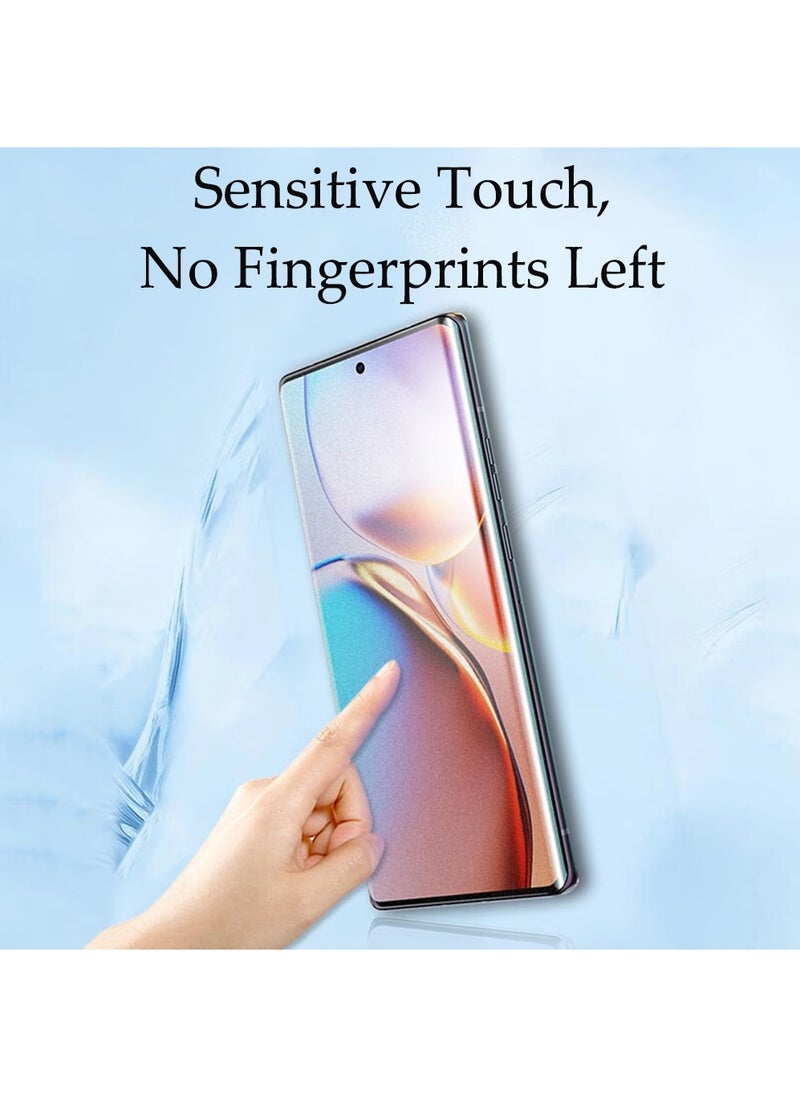 STAUD - 2 Pack Motorola Edge 40 Neo Hydrogel Screen Protector,Friendly Flexible Film 【Fingerprint Reader,Easy to install】 Bubble-Free Protection Phone Accessories,High Definition Scratch Resistant - Image 1