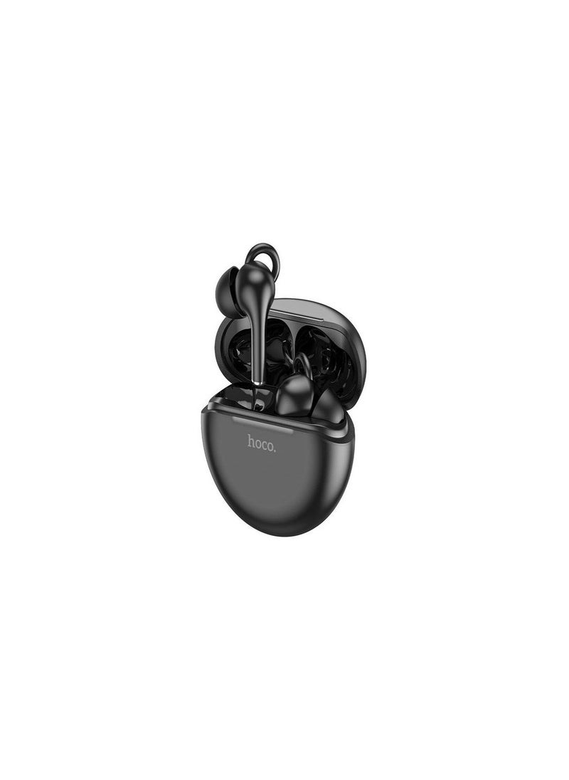 Hoco - Wireless Headset ES60 Conqueror TWS With Charging Case Black Color - Image 1