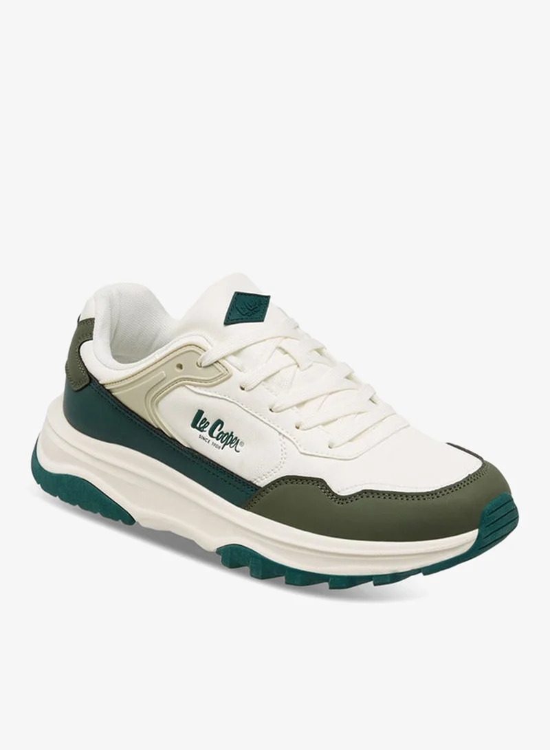 Lee Cooper Men's Colourblock Lace-Up Sneakers