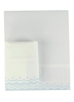 Bumble & Bird Bumble & Bird - Plumeti Baby Bedding Set For Bassinet - 3pcs - Blue  - Image 2