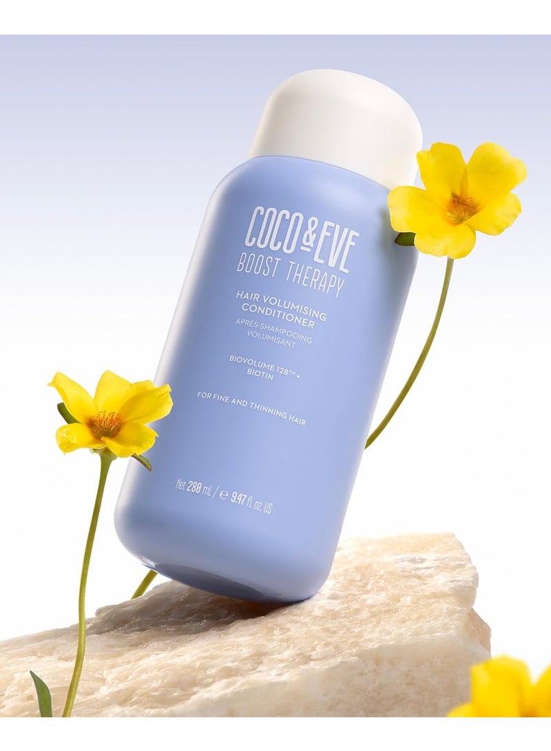 COCO & EVE Coco & Eve Boost Therapy Hair Volumizing Conditioner with Biotin to Target Fine, Thinning Hair, Increase Volume and Density. Smoothes Strengthens & Thickens for Fuller Healthier Hair (9.47 Fl Oz)  - Image 2