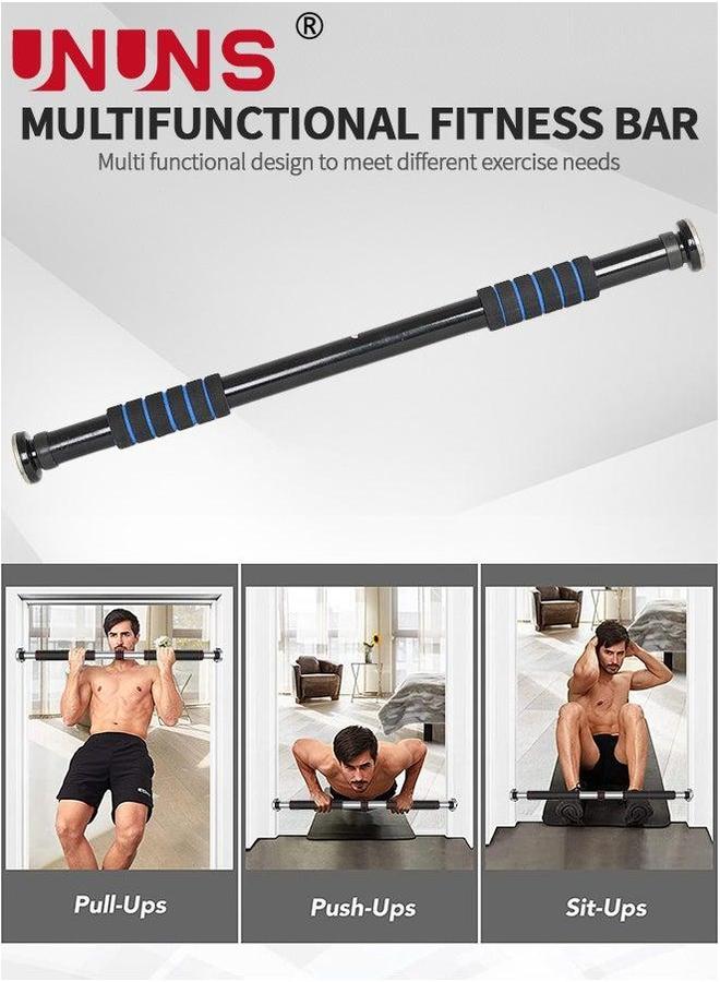 UNUNS Ab Slings Straps,Door Pull Up Bar,Rip-Resistant Heavy Duty Straps For Pull-up Bars,Abdominal Training Workout Equipment,Fitness Horizontal Bar,63-100CM Adjustable Width Bars,Support 220 Ibs - Image 5