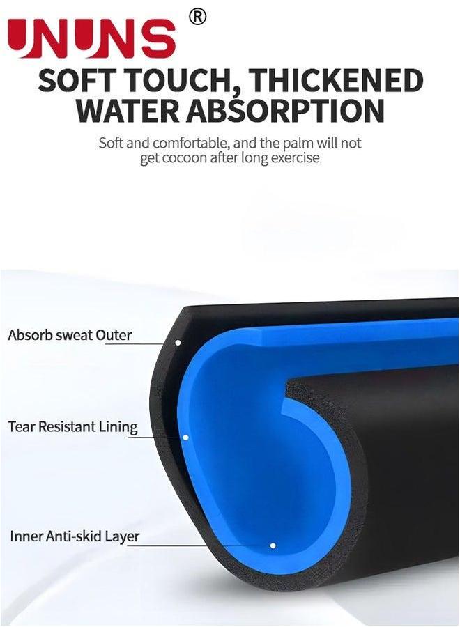 UNUNS Ab Slings Straps,Door Pull Up Bar,Rip-Resistant Heavy Duty Straps For Pull-up Bars,Abdominal Training Workout Equipment,Fitness Horizontal Bar,63-100CM Adjustable Width Bars,Support 220 Ibs - Image 4