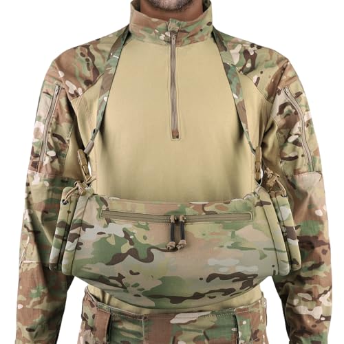 PETAC GEAR Tactical Hand Warmer Muff,Portable Drop Waist Handwarmer Pouch for Hunting Golf Camping Fishing, Hiking, Football Winter Outdoor. (MC, One Size fits Most) - Image 5