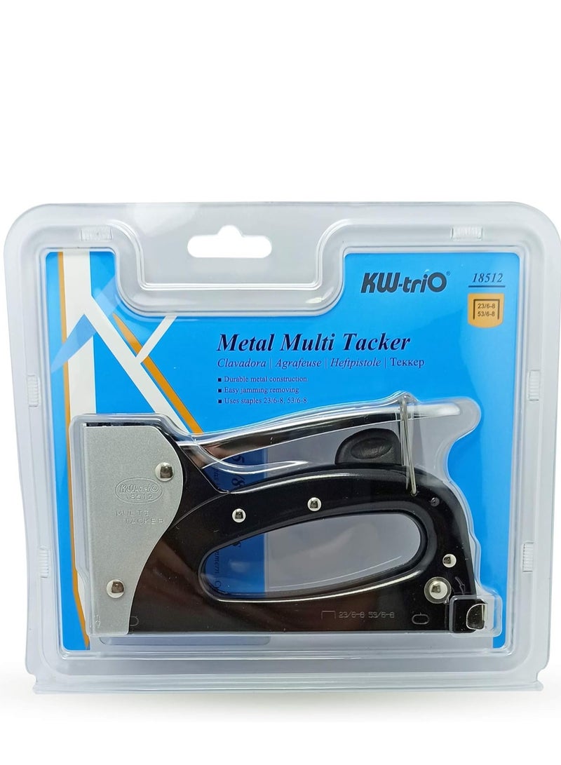 KWTrio KW-triO 18512 2-in-1 Manual Metal Tacker Gun - Image 2