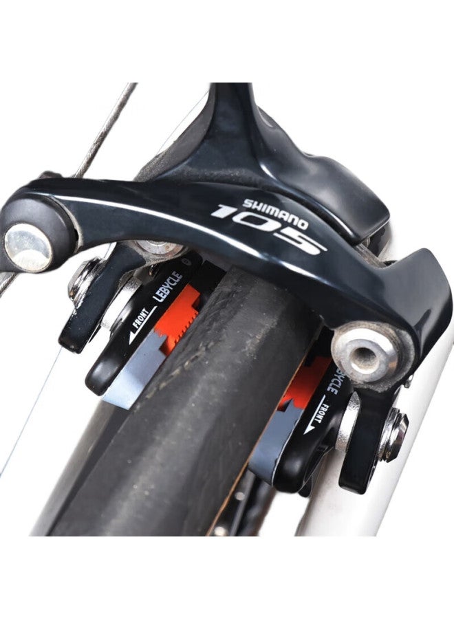 LeBycle Road Bicycle Brake Pads, C Brake Caliper, V Brake Disc, Brake Pads, Brake Shoes, Brake Blocks, Accessories, Aluminum Rims Suitable - Image 1