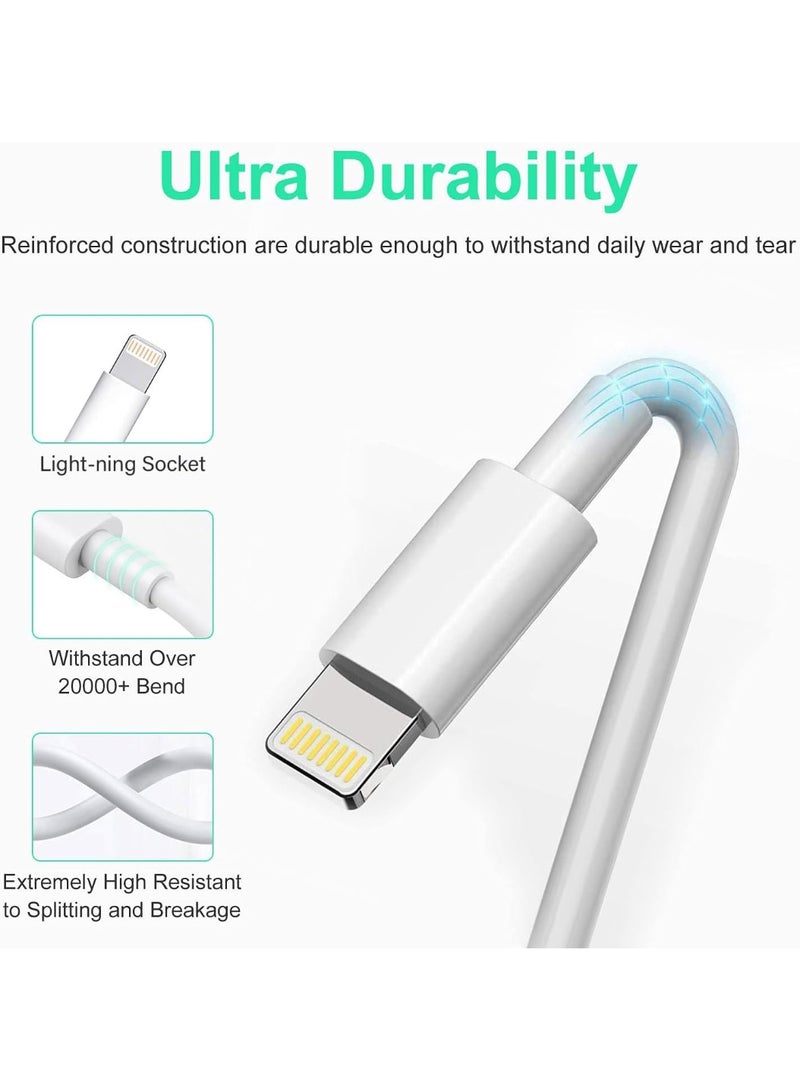 حقل كابل USB-C إلى Lightning - 1.5 متر باللون الأبيض - Image 5