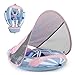 MAMBOBABYFLOAT Mambobaby Float New Generation Baby Pool Float Enhanced Safety Portable Backpack Design Ideal for 324 MonthsBlueBalloon - Image 3