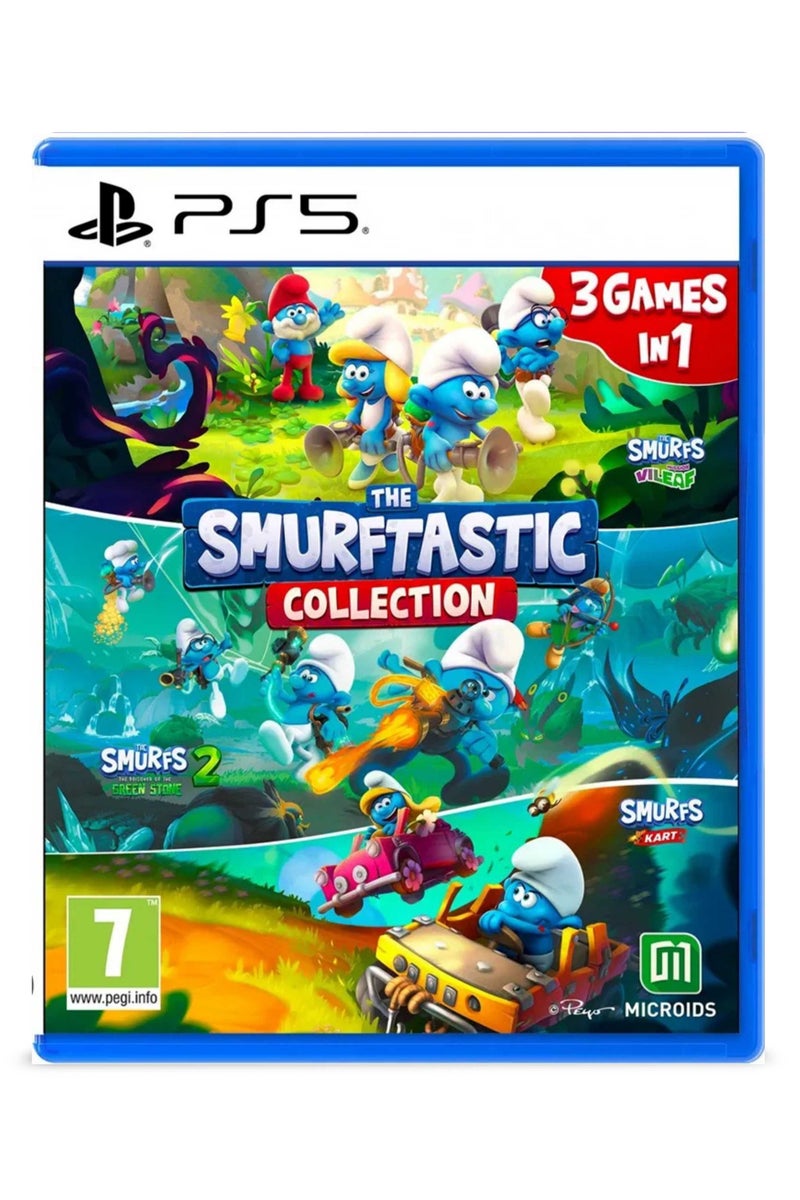 ميكرودس The Smurftastic Collection - بلايستيشن 5 - مجموعة مغامرات وسباقات السنافر - playstation_5_ps5 - Image 1