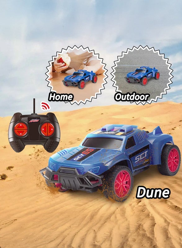 gearbox Kool Speed 1:24 R/C Dune Blasters Rally Truck Remote Control Toys For Kids  3 Years+ (Blue) - Image 5