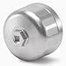 ELECHOI 864mm 16Flutes Oil Filter Cap Wrench Removal Tool Socket for BMW Enginesfor Volvo with 86mm Filter Housing Caps Silver HeavyDuty Aluminum - Image 2