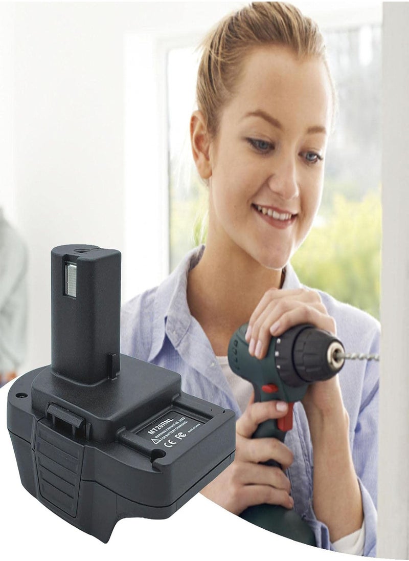 GGOOT - Battery Adapter - MT20RNL Battery Converter Adapter,Convenient Portable Battery Adapter Converter Use with 18V Tools, Power Tools for 18V Lithium Battery P107 P108 P103 ABP101 - Image 1
