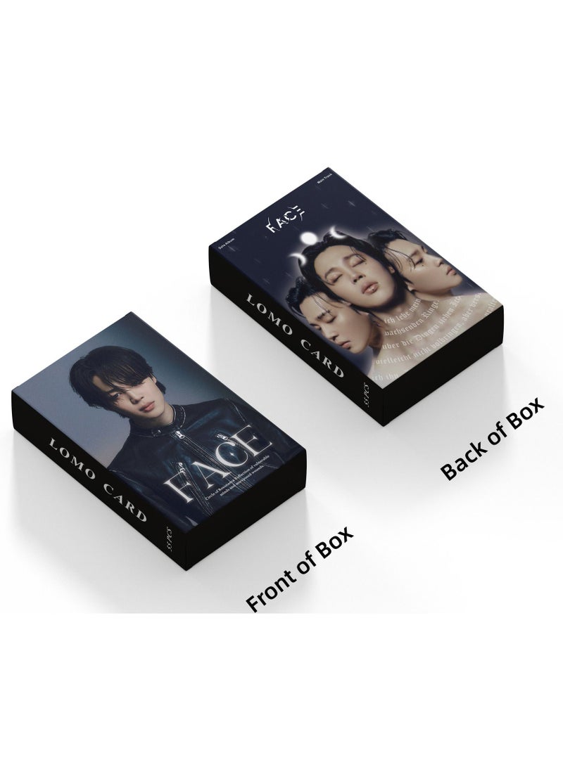 EHOME 55-Piece BTS Jimin Single New Album Face Special Photo Filio Lomo Card  - Image 5