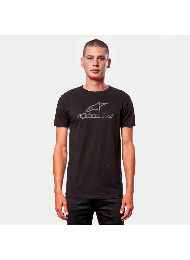 Alpinestars Wordmark Combo T-Shirt (X-Large) (Black/Grey)  - Image 3