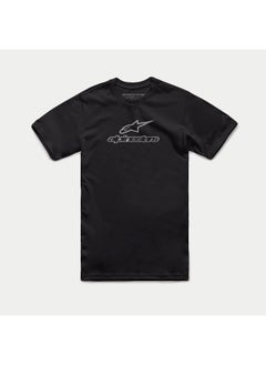 Alpinestars Wordmark Combo T-Shirt (X-Large) (Black/Grey)  - Image 1