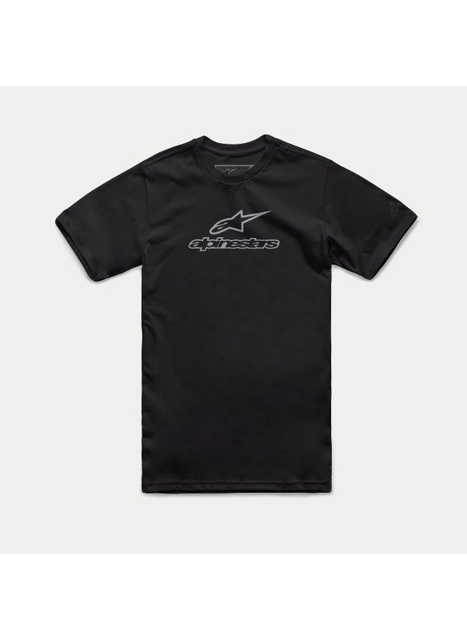 Alpinestars Wordmark Combo T-Shirt (X-Large) (Black/Grey)  - Image 1