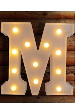 Alphabet LED Letter Lights Light Up Plastic Letters Standing Hanging M ( 8.89in X 9.8in X 1.7iches ) - pzsku/ZD127B979F332212E105DZ/45/_/1702535049/f976e7c3-c2b3-49f1-83e3-619ede6076e5