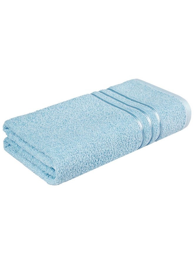 MYTRIDENT Bath Towel | Comfort Living | Quick Drying | Travel Friendly | For Men/Women | 1 Piece Large Size | 100% Cotton 400 GSM | 70 x 140 cms - Cool Blue - Image 1