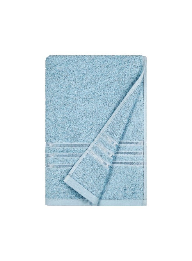 MYTRIDENT Bath Towel | Comfort Living | Quick Drying | Travel Friendly | For Men/Women | 1 Piece Large Size | 100% Cotton 400 GSM | 70 x 140 cms - Cool Blue - Image 2