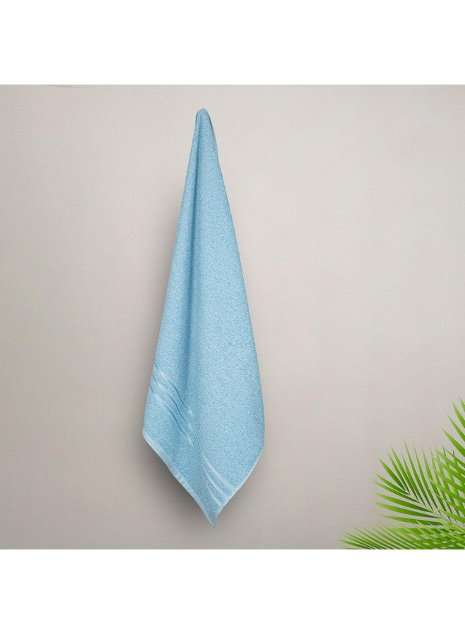 MYTRIDENT Bath Towel | Comfort Living | Quick Drying | Travel Friendly | For Men/Women | 1 Piece Large Size | 100% Cotton 400 GSM | 70 x 140 cms - Cool Blue - Image 5
