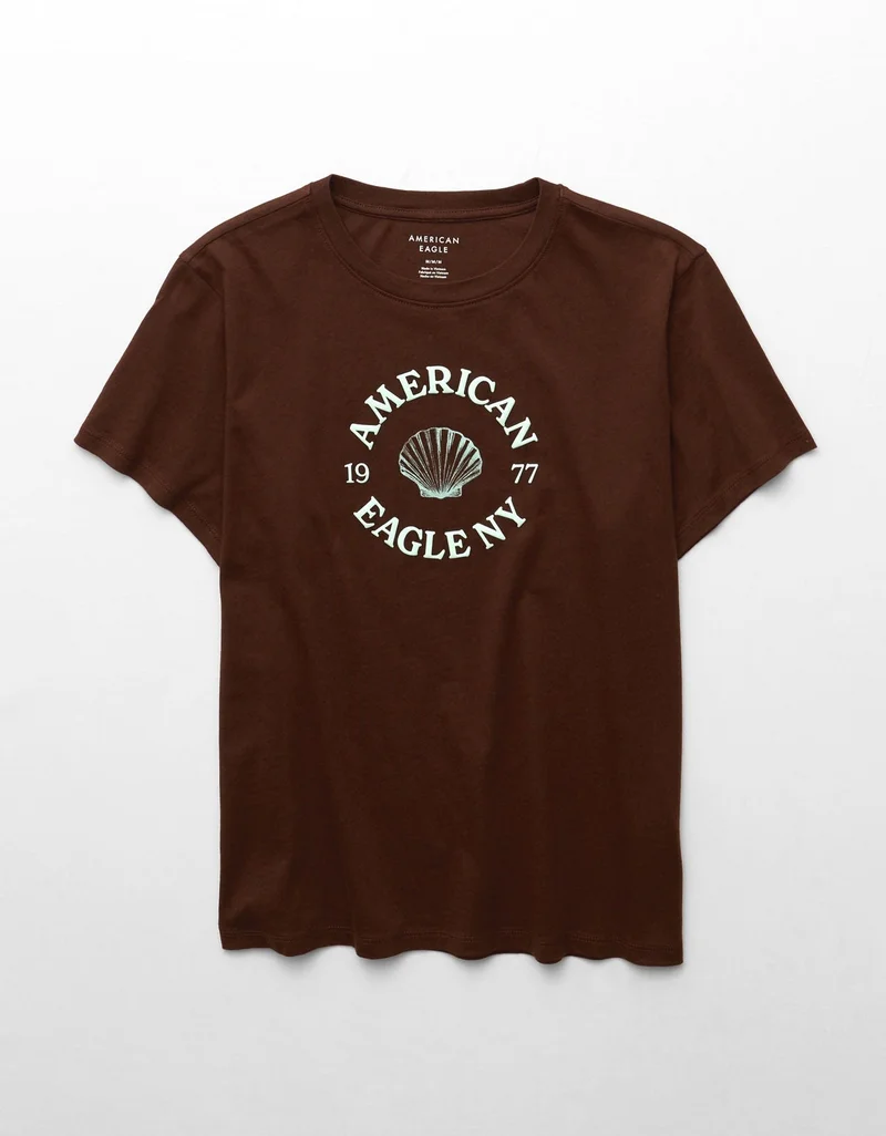 American Eagle  AE Everyday Luxe T-Shirt for Women | Best Price UAE