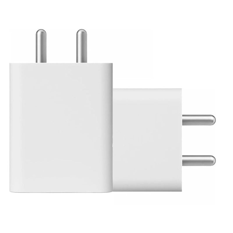 GHEREL محول شحن سريع فائق 30 واط USB نوع C الأصلي متوافق مع Pixel 8 Pro/ 7 Pro، 8/7/ 7A، 6 Pro / 6 / 6A، Pixel Buds Pro وأجهزة Google Pixel الأخرى محول أبيض (محول فقط) - Image 1