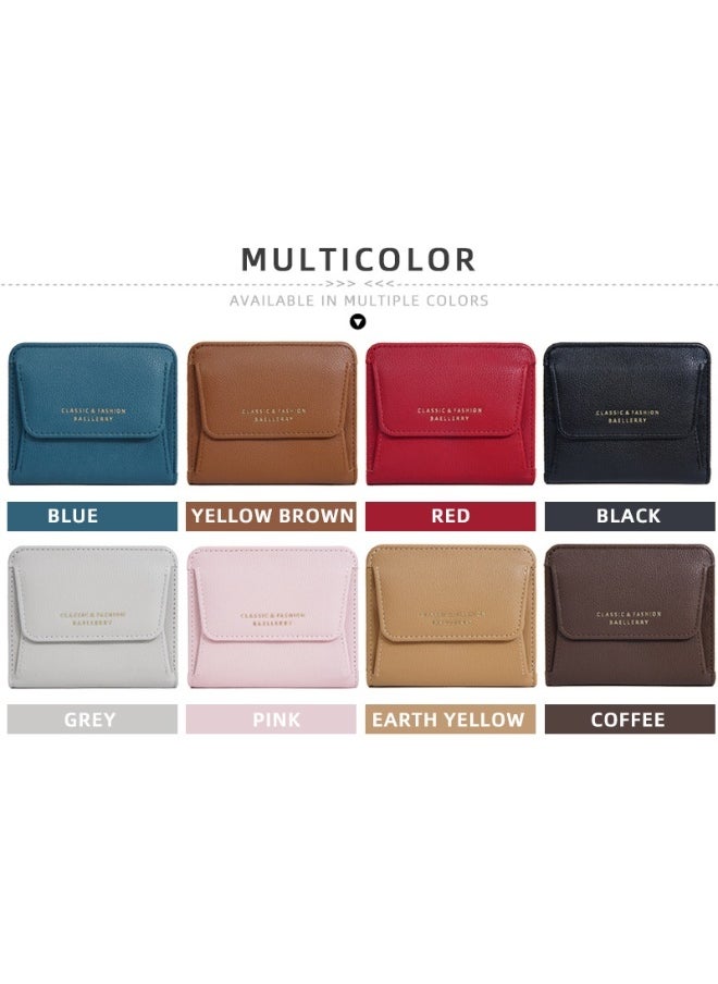 baellerry Women's Wallet Short Fashion Multi-card Coin Purse Youth Coin Bag Card Bag  - Image 4