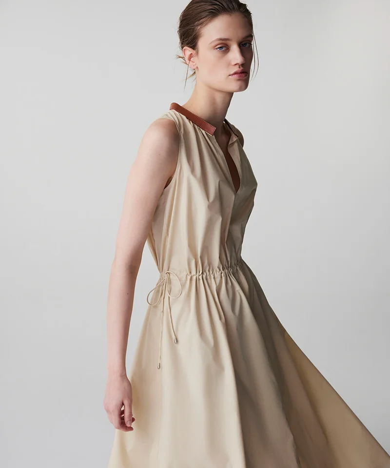 Ipekyol Adjustable Waist Poplin Dress