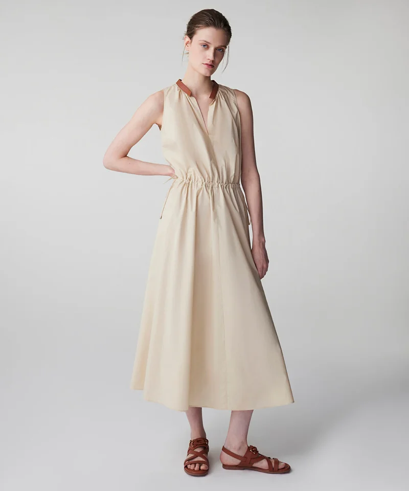 Ipekyol Adjustable Waist Poplin Dress