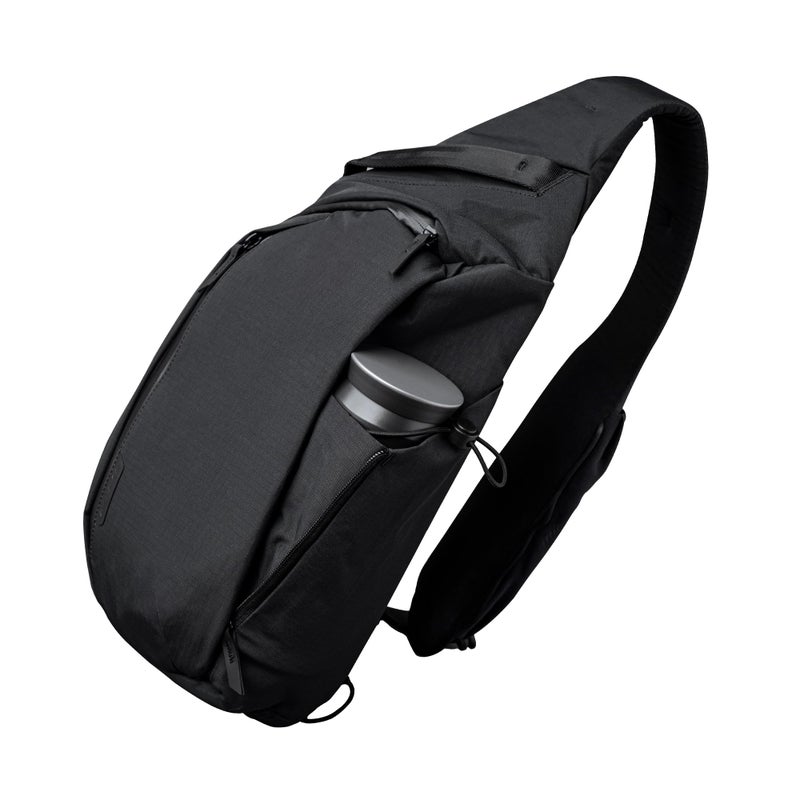 ALPAKA Metro Crossbody Right Shoulder 7.5L - Crossbody Bag Men,Sling Backpack - Fits 11" Tablet - Single Shoulder with YKK Zipper - Expandable Water Bottle Pocket - Phone Sleeve- Black Axoflux 210D - Image 1
