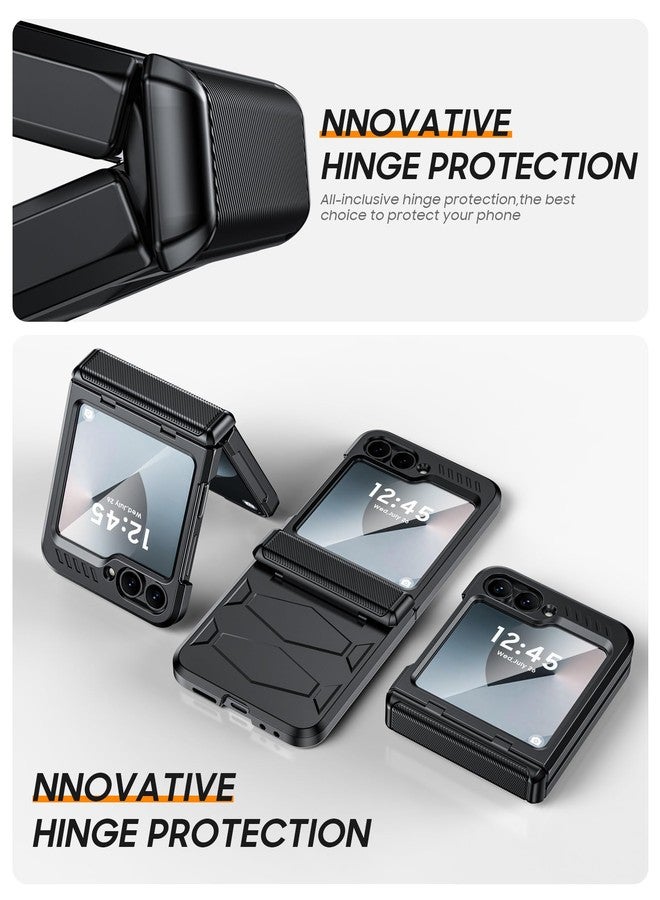 غطاء Vizvera لهاتف Samsung Z Flip 4 - أسود - Image 2