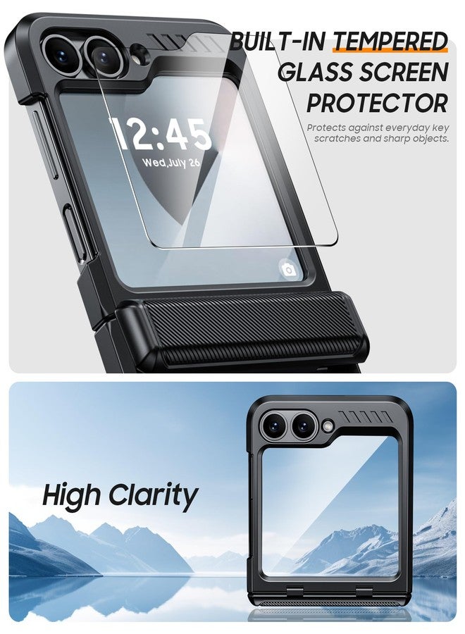 غطاء Vizvera لهاتف Samsung Z Flip 4 - أسود - Image 3