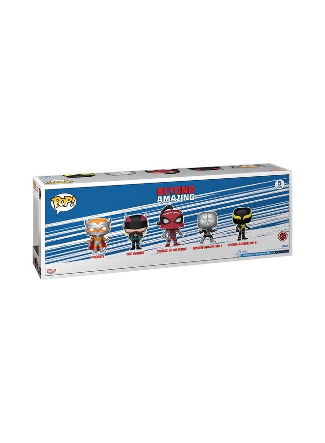Funko Pop! Marvel: Spider-Man: Beyond Amazing 5 Pack, Amazon Exclusive - Image 3