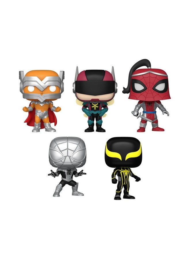 Funko Pop! Marvel: Spider-Man: Beyond Amazing 5 Pack, Amazon Exclusive - Image 2
