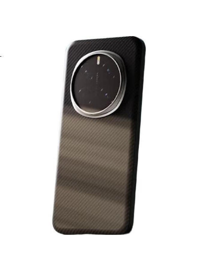 Conga Kevlar Fiber Full Protection Case For Honor Magic7 Pro, Ultra Thin Hard Shell Anti-drop Heat Dissipation Metal Ring Fire - Image 2