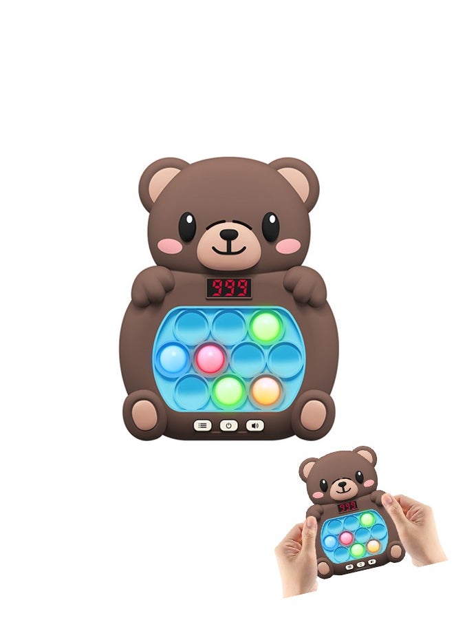 Fazza Light Up Pop Game Electronic Quick Push Light Up Pop GameToys for Adults and Kids  Sensory Toy Birthday Gifts  - Image 1