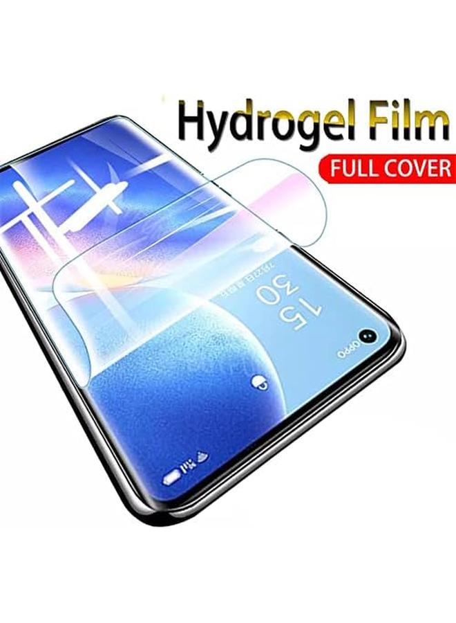 erorex Flexible Curved Hydrogel Not Glass Nano Clear Screen Protector Sticker Compatible With Oppo Reno7 Pro 5G Screen Size 6.55 Inch 1 Piece - Image 2