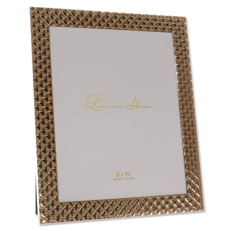 لورانس فرايمز إطارات لورانس إطارات الماس الإطار المعدني المصقول 8x10 الذهب - Image 2