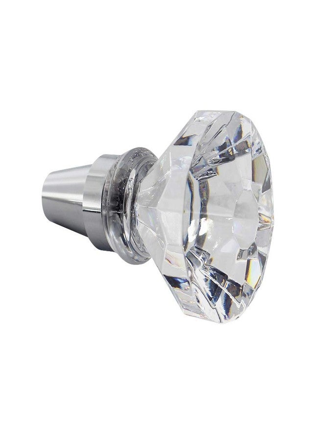 Sakali Crystal Diamond Shape Car Gear Stick Shift Shifter Knob Universal fit for Most Manual Transmission or Automatic Transmission Without Lock Button - Image 1
