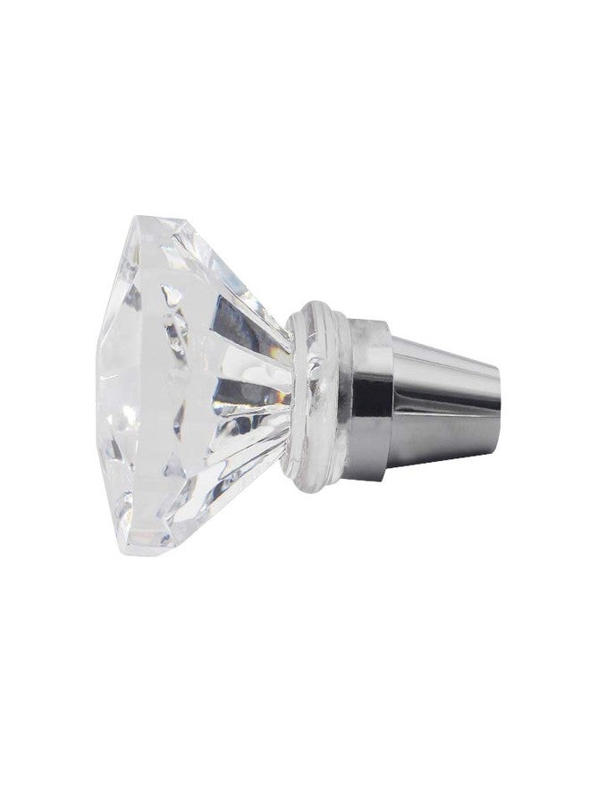 Sakali Crystal Diamond Shape Car Gear Stick Shift Shifter Knob Universal fit for Most Manual Transmission or Automatic Transmission Without Lock Button - Image 2