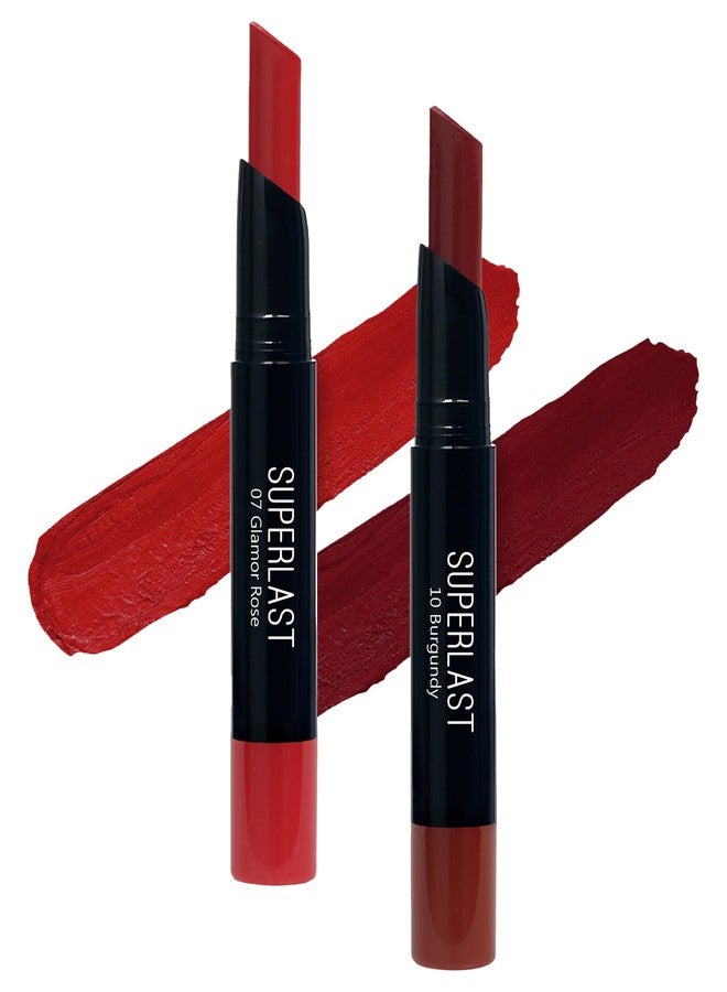 ME-ON Superlast Lipstick (Shade 07,10) Matte Finish - Image 2