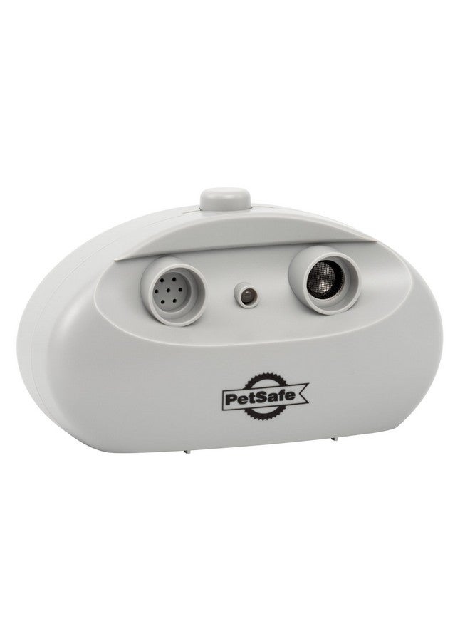بيت سيف جهاز التحكم في نباح الكلاب بالموجات فوق الصوتية من PetSafe للاستخدام الداخلي - لا حاجة إلى طوق - مدى يصل إلى 25 قدمًا - نظام تدريب الحيوانات الأليفة المضاد للنباح - أوتوماتيكي مع زر تدريب يدوي - Image 1